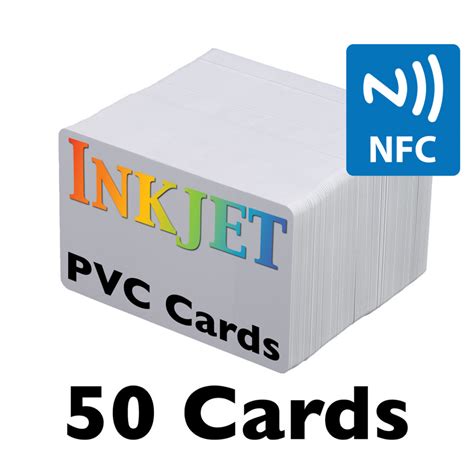 nfc printable card|inkjet printable nfc cards.